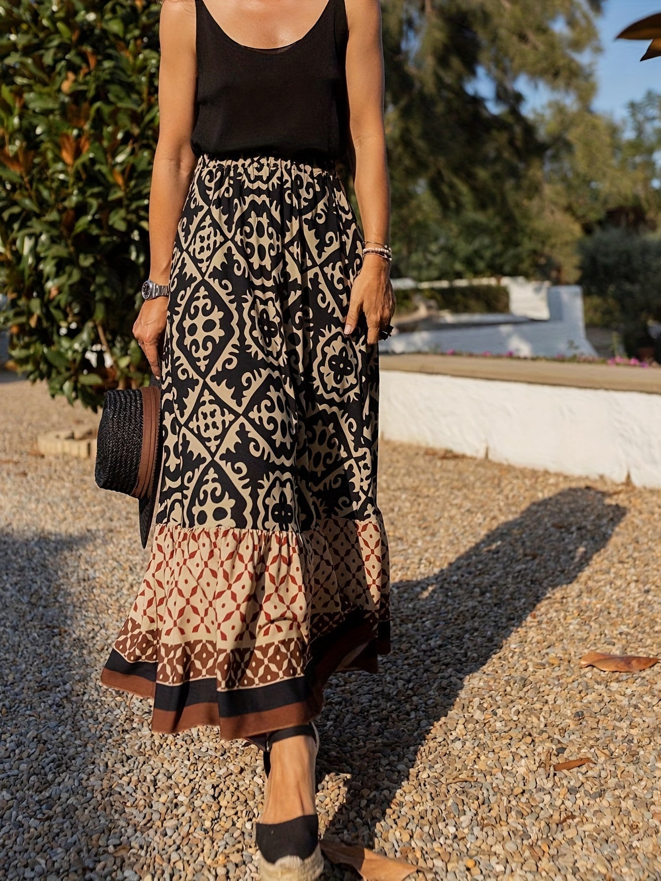 Xandra - Boho Lange Rok