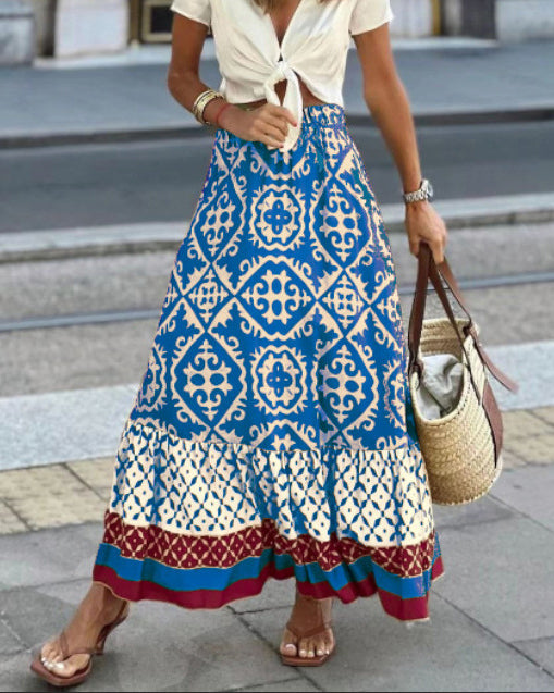 Xandra - Boho Lange Rok