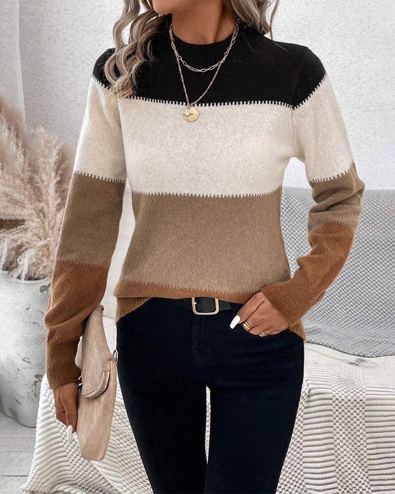 Katelynn - Comfy Sweater Met Volle Mouwen