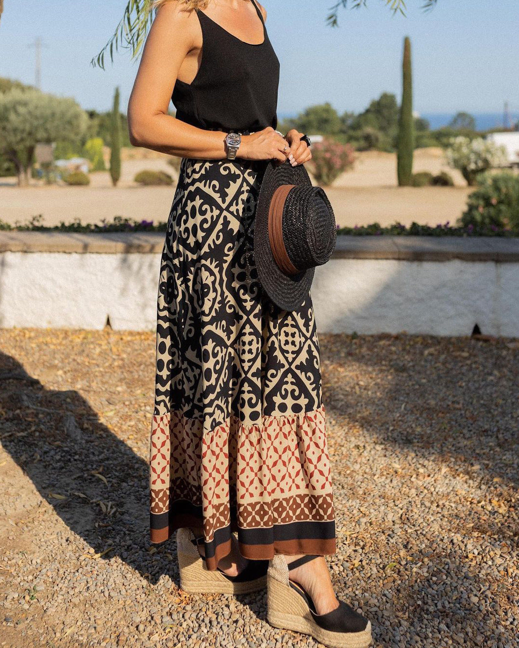 Xandra - Boho Lange Rok