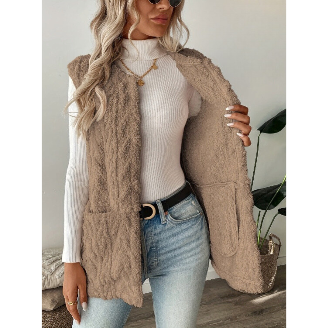 Mouwloos Warm vest