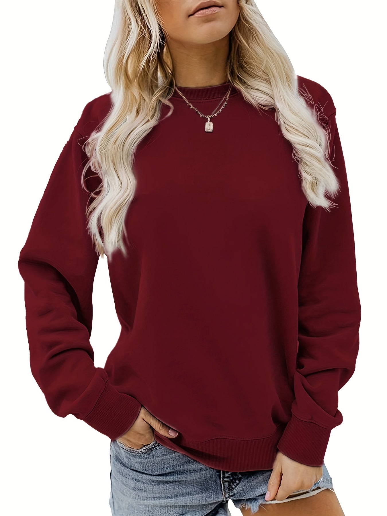 Basic Dames Sweater