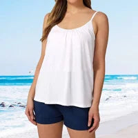 Betsie - Losvallende Tanktop met Ingebouwde Bh