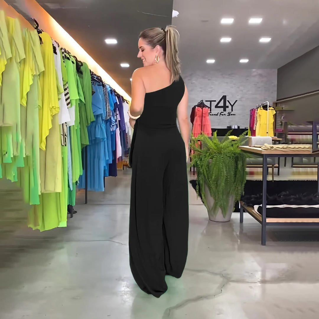 Becky - Stijlvolle Jumpsuit met één Schouder