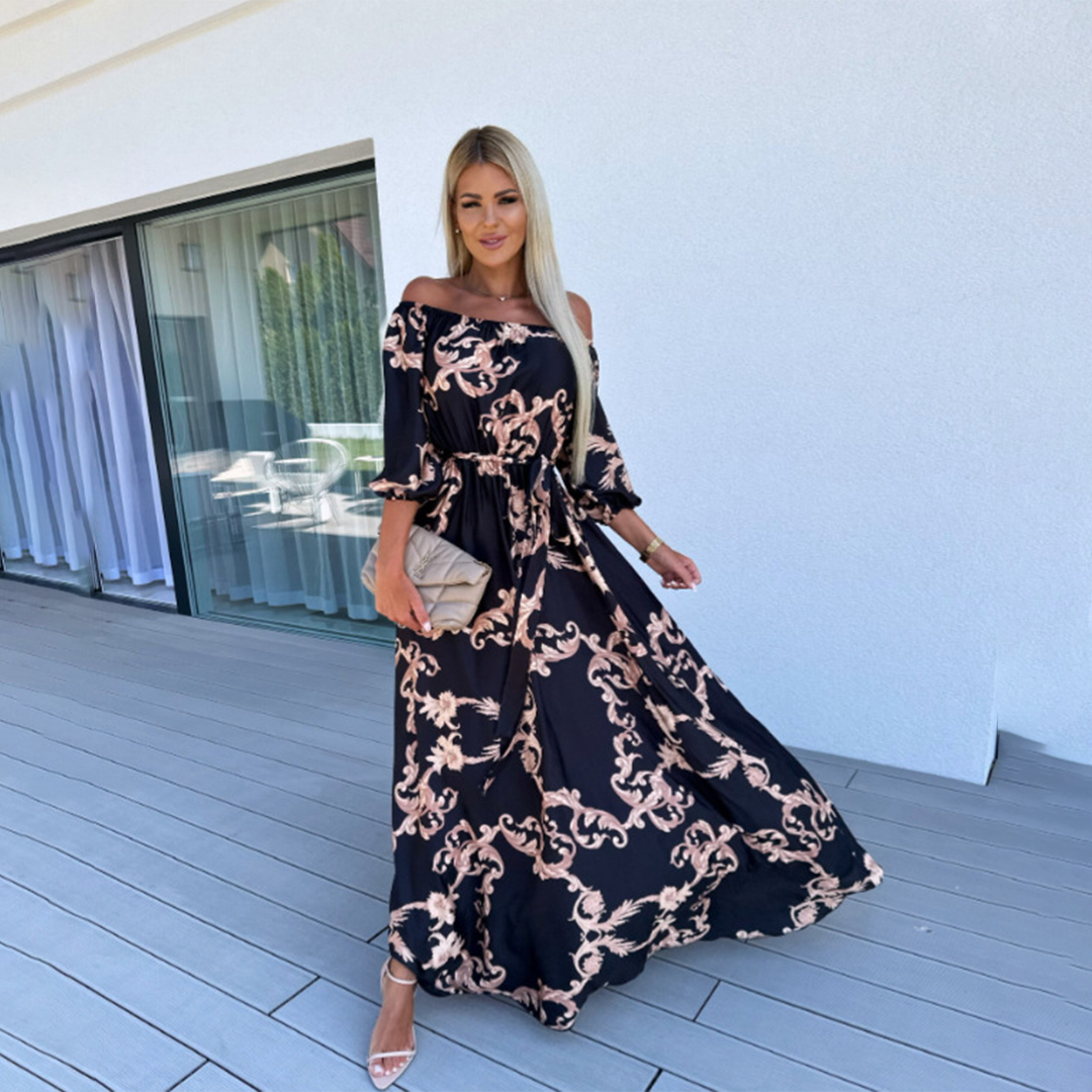 Camilla - Elegante Maxi Jurk