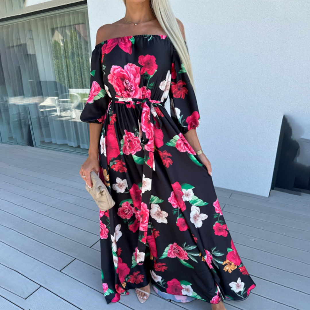 Camilla - Elegante Maxi Jurk