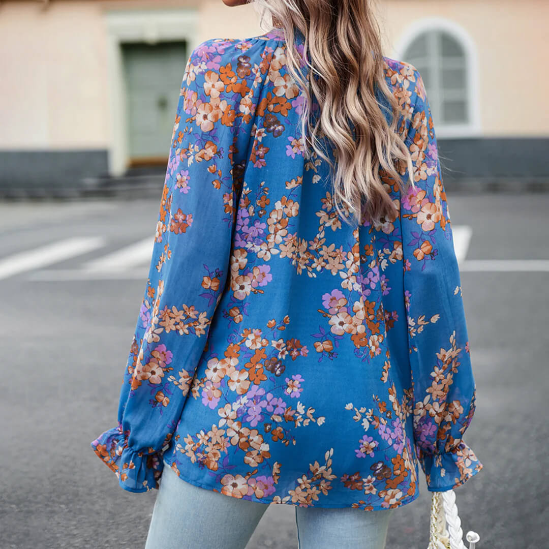 Emilie - Modieuze bloemenblouse