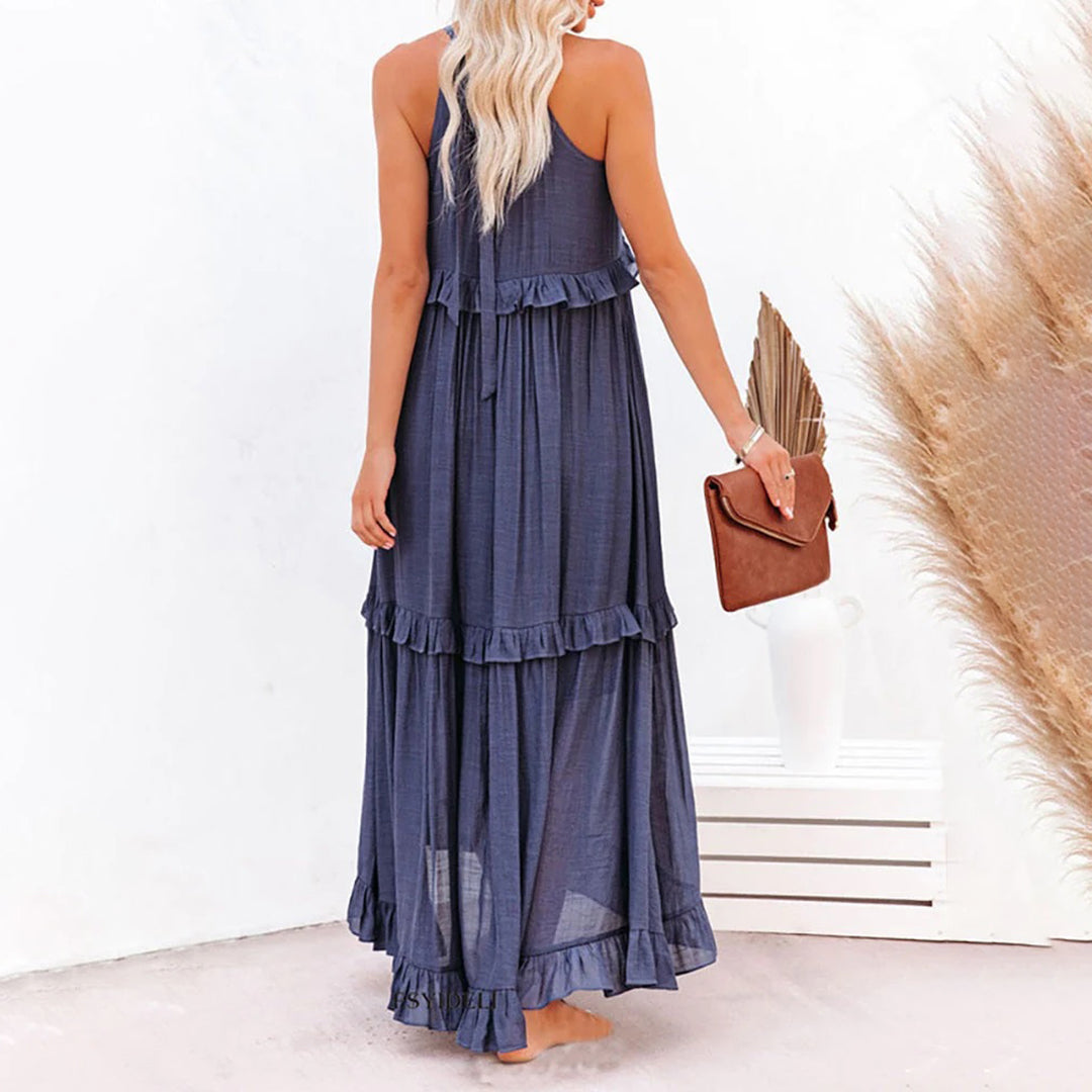 Saskia - Casual Maxi Dress voor Dames