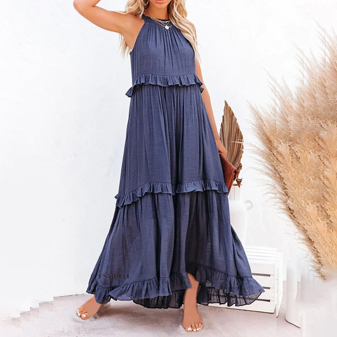 Saskia - Casual Maxi Dress voor Dames