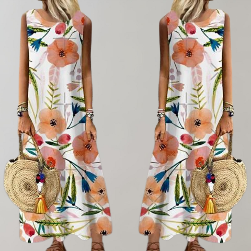 Cassy - Zomerjurk met Bloemen