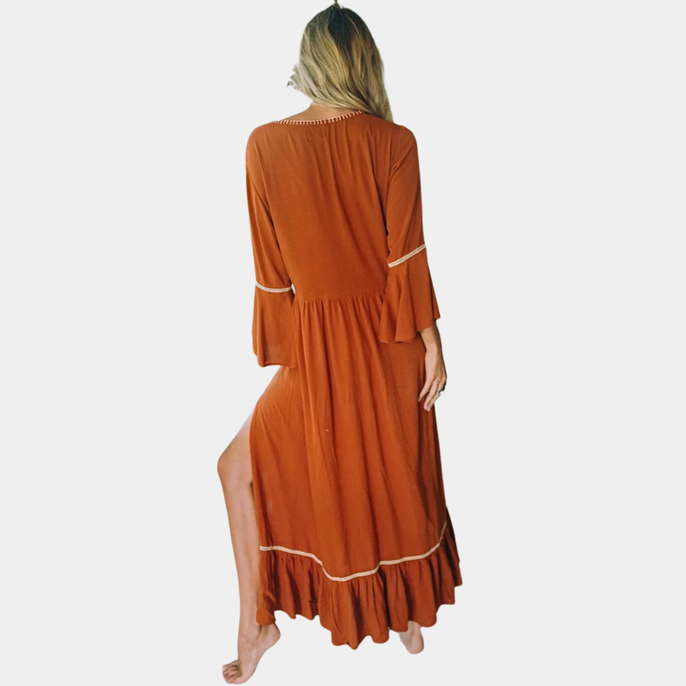 Lou - Zomer Maxi-jurk met Split