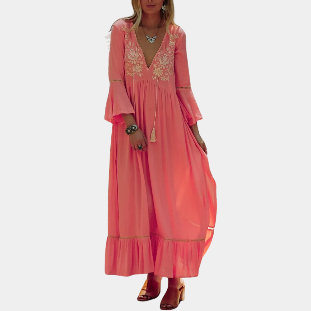 Lou - Zomer Maxi-jurk met Split