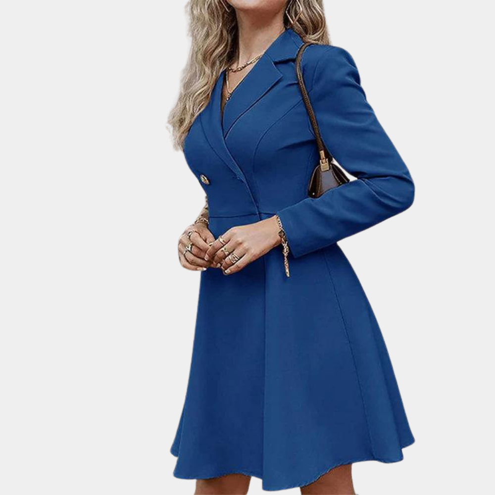 Reese - Elegant Jurk met Lange Mouwen