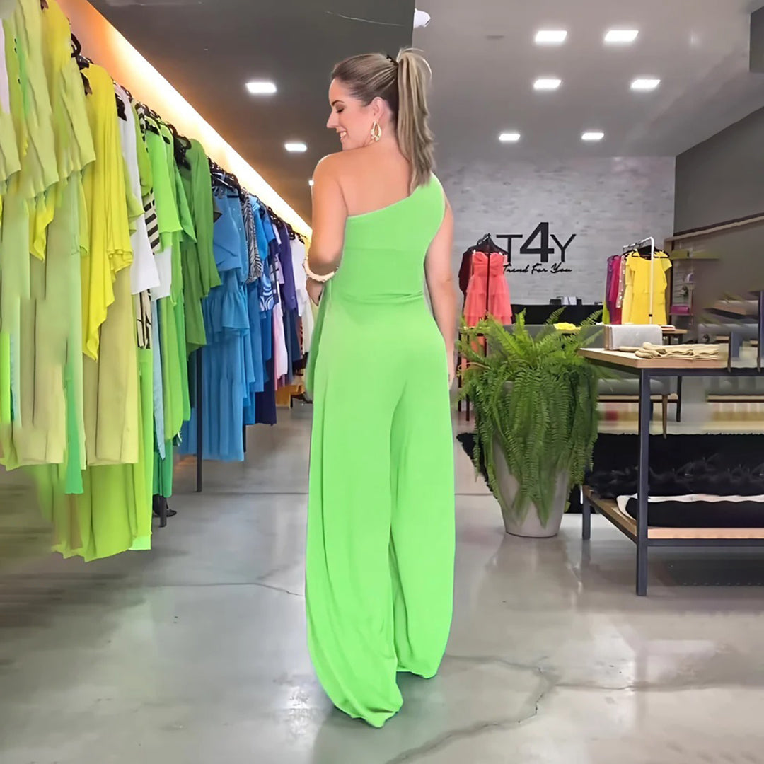 Becky - Stijlvolle Jumpsuit met één Schouder