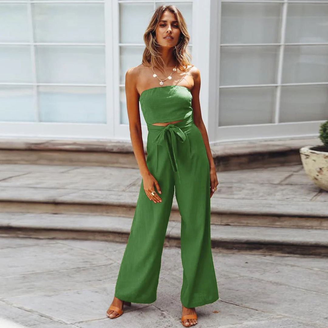 Iris - Jumpsuit met Pijpjes voor Dames