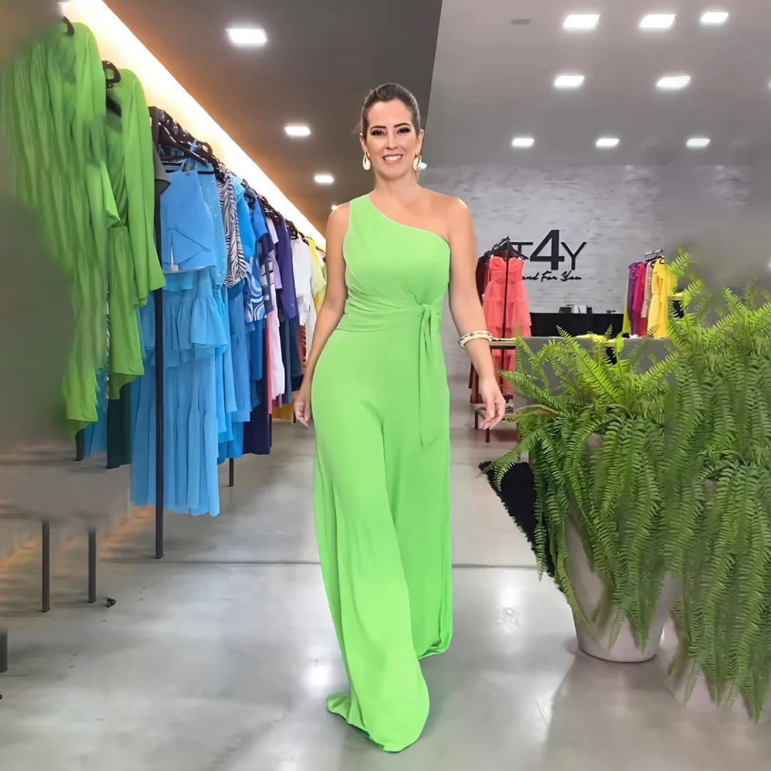 Becky - Stijlvolle Jumpsuit met één Schouder