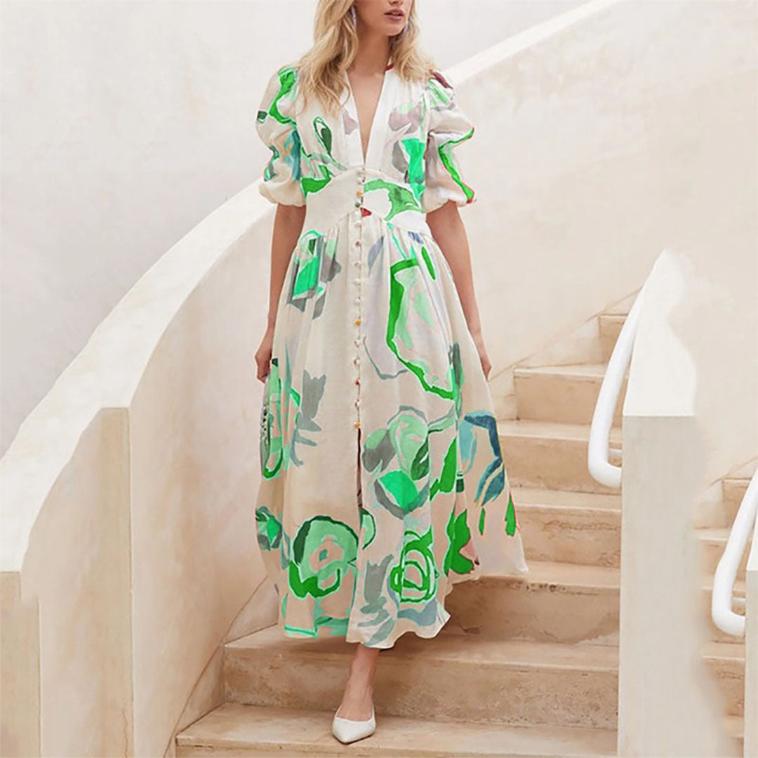 Daffodil - Elegante maxi jurk