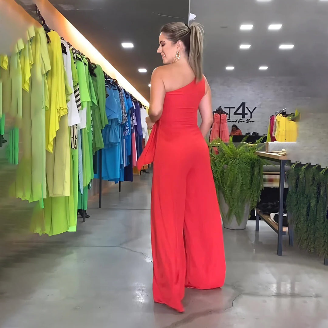 Becky - Stijlvolle Jumpsuit met één Schouder