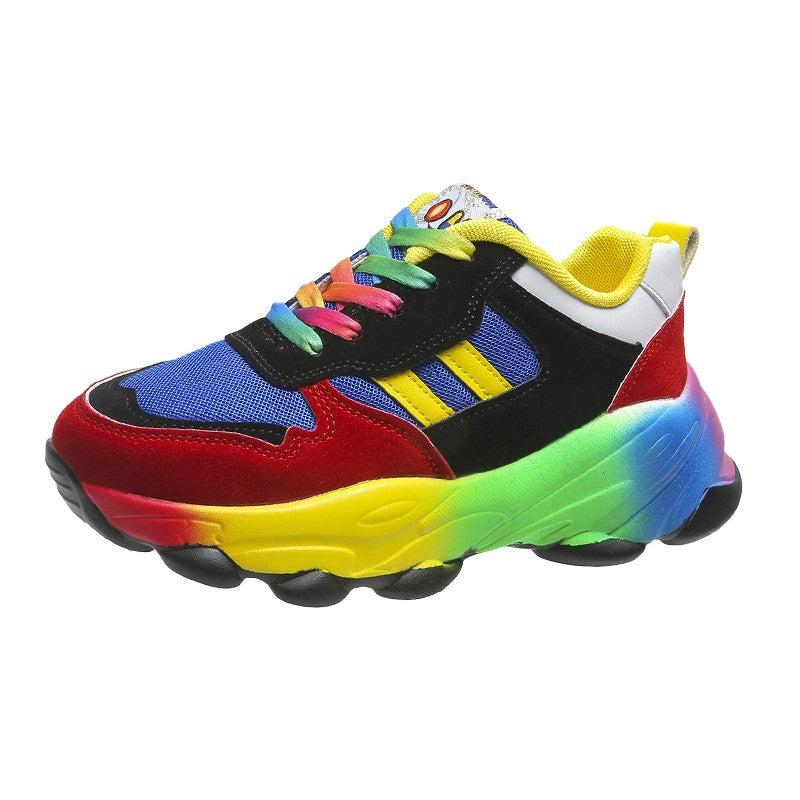 Yvette - Regenboog Sneakers