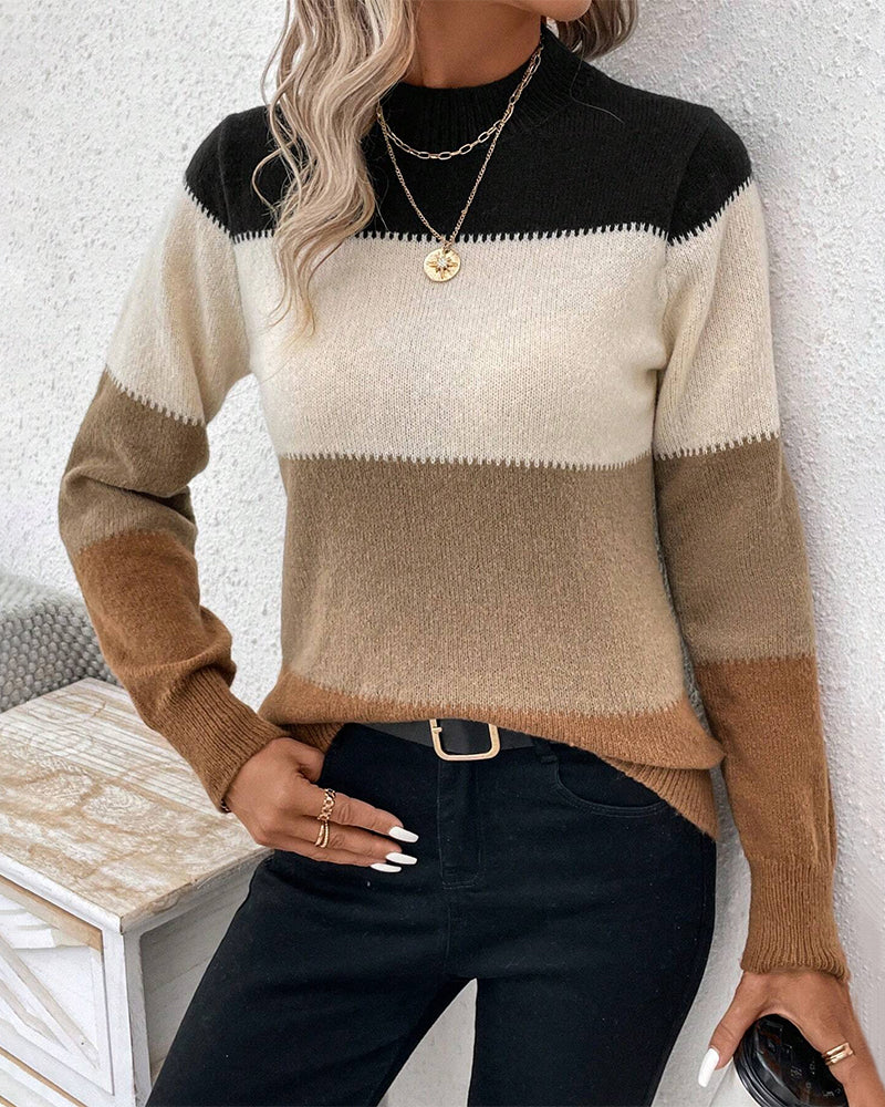 Katelynn - Comfy Sweater Met Volle Mouwen